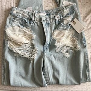 GOOD AMERICAN | Good 90s Shredded Jean